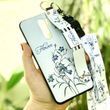 Чехол Lanyard для Xiaomi Redmi 9 бампер с ремешком White