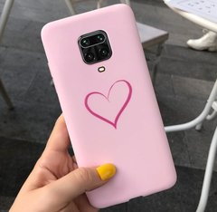 Чохол Style для Xiaomi Redmi Note 9 Pro силіконовий бампер Рожевий Heart