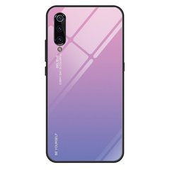 Чехол Gradient для Xiaomi Mi 9 SE бампер накладка Pink-Purple