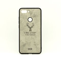 Чехол Deer для Xiaomi Mi 8 Lite бампер накладка Серый
