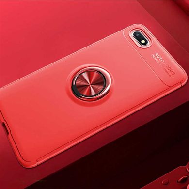 Чохол TPU Ring для Huawei Y5 2018 / Y5 Prime 2018 бампер протиударний з кільцем Red