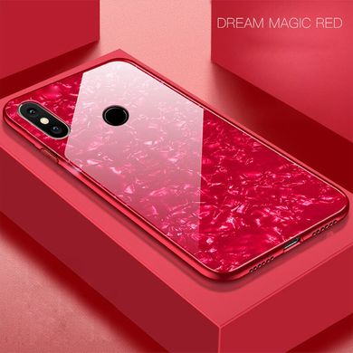 Чехол Marble для Xiaomi Redmi S2 бампер мраморный оригинальный Красный