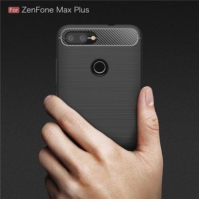Чохол Carbon для Asus ZenFone Max Plus (M1) / ZB570TL X018D бампер Black