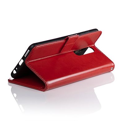 Чохол Idewei для Meizu Note 8 / M822H / M822Q книжка шкіра PU червоний