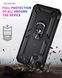 Чехол Shield для Iphone 14 бампер противоударный с подставкой Black