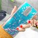 Чехол Glitter для Xiaomi Redmi 5 (5.7") Бампер Жидкий блеск синий