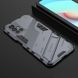 Чехол Bibercas Iron для Xiaomi Redmi 10 бампер противоударный с подставкой Gray