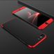 Чехол GKK 360 для Iphone SE 2020 Бампер оригинальный без вырезa накладка black-red