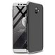 Чохол GKK 360 для Samsung J6 Plus 2018 / J610 оригінальний бампер Black-Silver