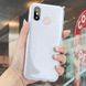 Чехол Shining для Xiaomi Mi A2 / Mi 6x Бампер блестящий серебристый