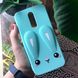 Чехол Funny-Bunny для Xiaomi Redmi 8 бампер резиновый заяц Голубой