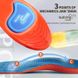Стельки спортивные Nafoing для кроссовок и спортивной обуви амортизирующие дышащие Orange 39-40