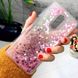 Чехол Glitter для Xiaomi Redmi 5 (5.7") Бампер Жидкий блеск сердце Розовый