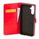 Чехол Idewei для Samsung Galaxy A05s / A057 книжка кожа PU с визитницей красный