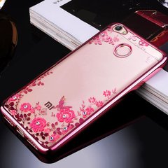 Чохол Luxury для Xiaomi Redmi Note 5а Pro / 5a Prime 3/32 Бампер ультратонкий Rose Gold