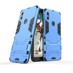 Чохол Iron для Xiaomi Redmi S2 броньований бампер Броня Blue