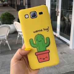 Чехол Style для Samsung J5 2015 / J500 Бампер силиконовый Желтый Cactus