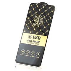 Защитное стекло ESD 6D Full Glue для Motorola Moto G22 полноэкранное черное