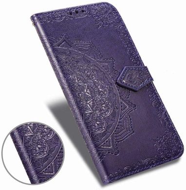 Чехол Vintage для Xiaomi Mi 8 Lite книжка кожа PU фиолетовый