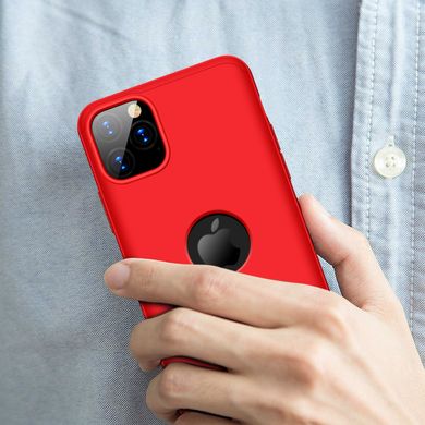 Чехол GKK 360 для Iphone 11 Pro Max Бампер оригинальный с вырезом Red