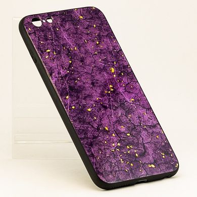 Чехол Epoxy для Iphone 6 Plus / 6s Plus бампер мраморный Purple