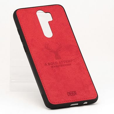 Чехол Deer для Xiaomi Redmi Note 8 Pro бампер накладка Красный