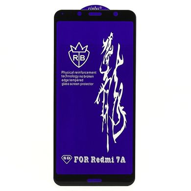 Защитное стекло AVG 6D Full Glue для Xiaomi Redmi 7A полноэкранное черное