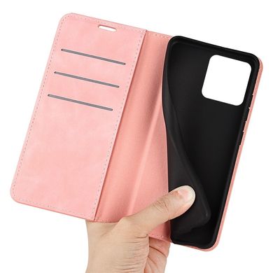 Чехол Taba Retro-Skin для Xiaomi Redmi 10C книжка кожа PU с визитницей розовый