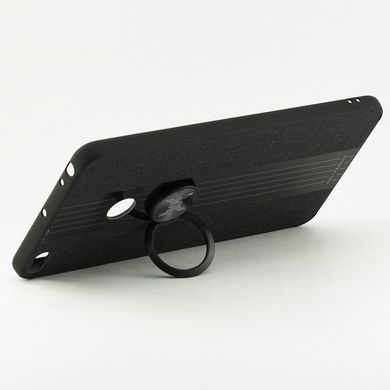 Чохол X-Line для Xiaomi Mi Max 2 бампер накладка з підставкою Black