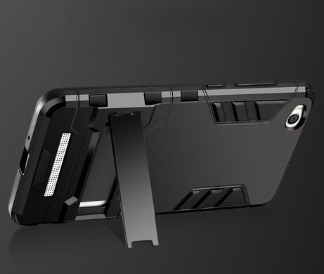 Чохол Iron для Xiaomi Redmi note 3 / note 3 pro броньований Бампер Броня чорний