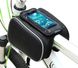 Велосипедная сумка Roswheel велосумка трехсекционная для смартфона на раму L 12813 Black