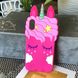 Чехол 3D Toy для Iphone XR бампер резиновый Единорог Pink