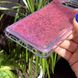 Чохол Glitter для Xiaomi Poco X3 / Pro X3 бампер рідкий блиск Рожевий