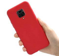 Чохол Style для Xiaomi Redmi Note 9S силіконовий бампер Червоний