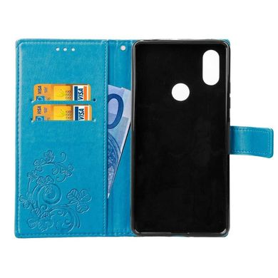 Чохол Clover для Xiaomi Redmi Note 6 Pro книжка шкіра PU блакитний