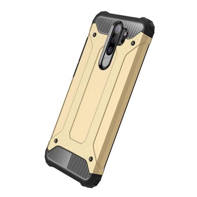 Чехол Guard для Xiaomi Redmi Note 8 Pro противоударный бампер Gold