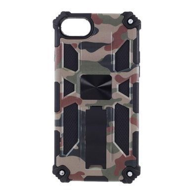 Чехол Military Shield для Iphone 6 Plus / Iphone 6s Plus бампер противоударный с подставкой Khaki