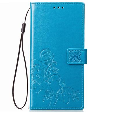 Чехол Clover для Xiaomi Redmi Note 6 Pro книжка кожа PU голубой