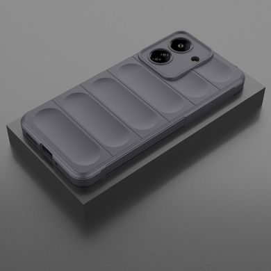 Чехол Wave Shield для Xiaomi Redmi 13C бампер противоударный Gray
