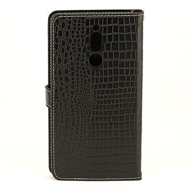 Чохол Croc для Xiaomi Redmi 8 книжка шкіра PU чорний