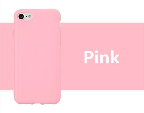 Чехол Style для Iphone 5 / 5s бампер силиконовый розовый