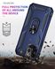 Чехол Shield для Iphone 13 Pro бампер противоударный с подставкой Dark-Blue