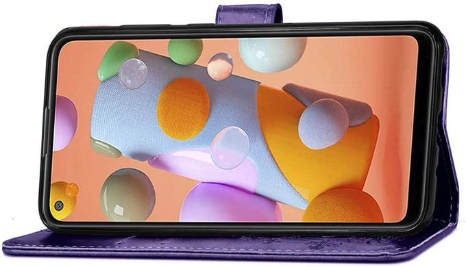 Чехол Clover для Samsung Galaxy A11 / A115 книжка кожа PU фиолетовый