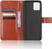 Чехол Idewei для Motorola Moto G32 книжка кожа PU с визитницей коричневый