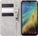 Чехол Taba Retro-Skin для ZTE Blade A51 Lite книжка кожа PU с визитницей серый