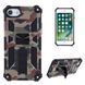 Чехол Military Shield для Iphone 6 Plus / Iphone 6s Plus бампер противоударный с подставкой Khaki