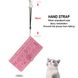 Чехол Embossed Cat and Dog для Xiaomi Redmi 9C книжка кожа PU с визитницей розовый