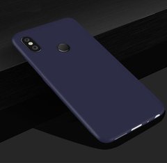 Чехол Style для Xiaomi Mi A2 / Mi 6x Бампер силиконовый синий