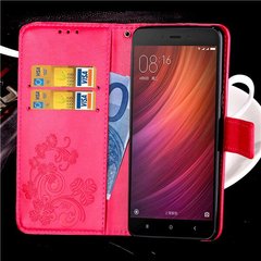 Чехол Clover для Xiaomi Redmi Note 4X / Note 4 Global книжка Pink женский