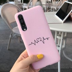 Чохол Style для Samsung Galaxy A50 2019 / A505F силіконовий бампер Рожевий Cardio